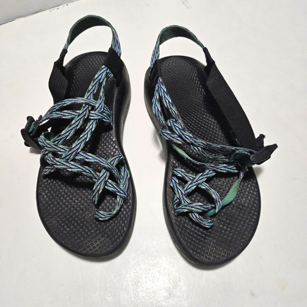 Chacos Womens Size 9 Woman’s Z/cloud x2 Sandal Green Blue